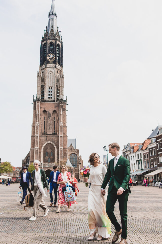 ceremonie bruiloft fotografie Delft door Studio Van de Ven & Co
